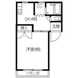 バウムみどりの物件間取画像